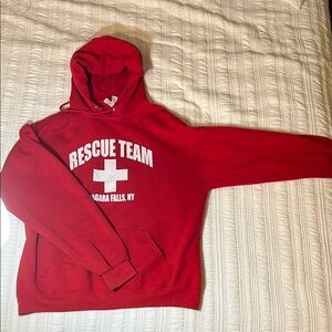 Red Rescue Team Hoodie